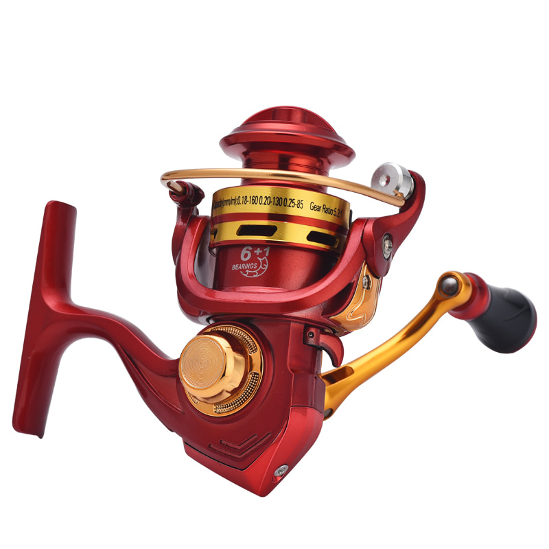حلقه فلزی CNC پیچ در آب شور عمیق دریا قرقره ریخته گری طعمه چرخ ماهیگیری چرخ ماهیگیری مینی قرقره چرخان