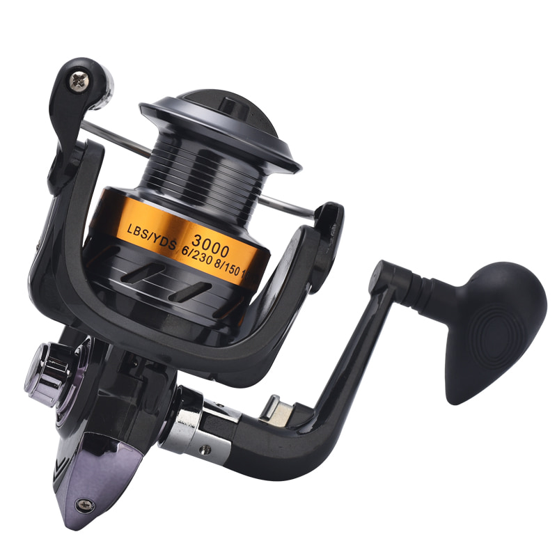 قرقره فلزی با کیفیت بالا 5.1:1 Fish Line Wheel Spinning Reel Sotwater Bait Casting Reel Spinning Fishing Gear Fishing Reels